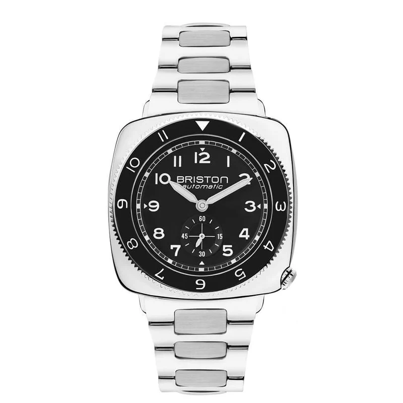 Briston Clubmaster Legend - Petite seconde - Acier - Noir