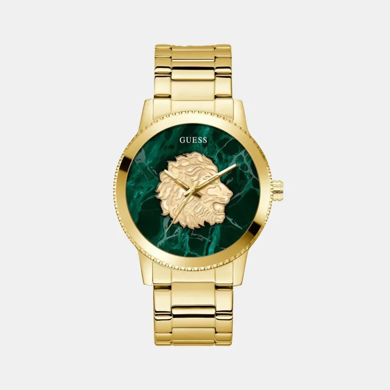 Montre GUESS Homme Monarch en Acier Doré GW0958G2