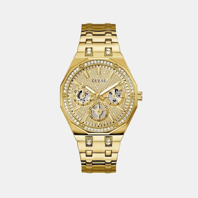Montre GUESS Homme en Acier Doré GW0960G2