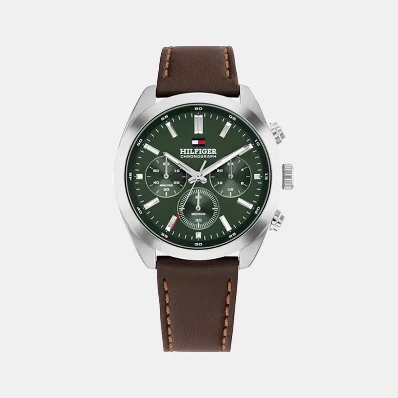 Montre TOMMY HILFIGER Homme Hudson Chronographe en Cuir 1710719