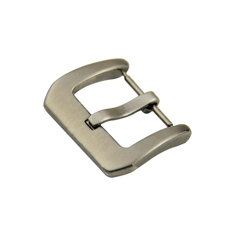 Matte/ Brushed stainless steel "Panerai style" buckle