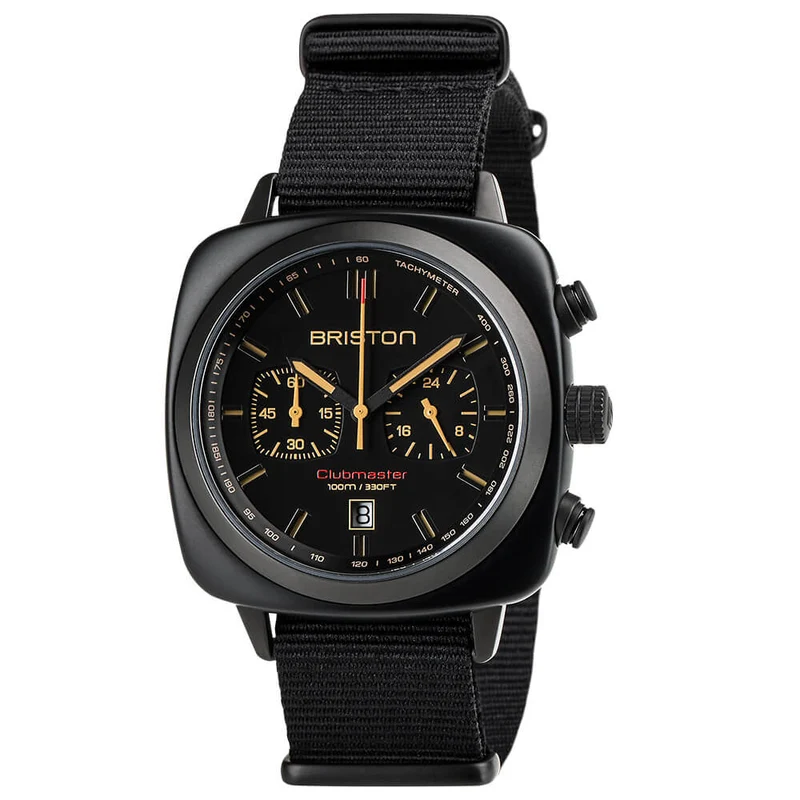 Briston Clubmaster Sport - Chrono - Noir Mat