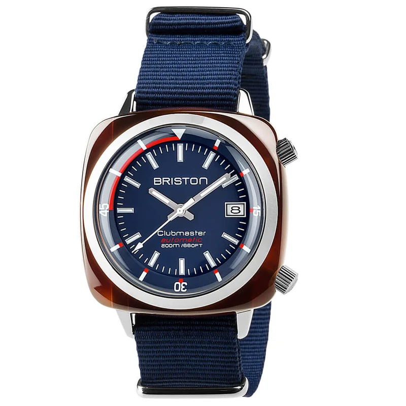 Briston Clubmaster Diver - Bleu marine