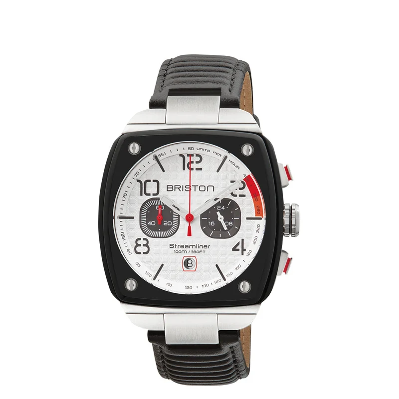 Briston Streamliner Urban - Chrono - Blanc