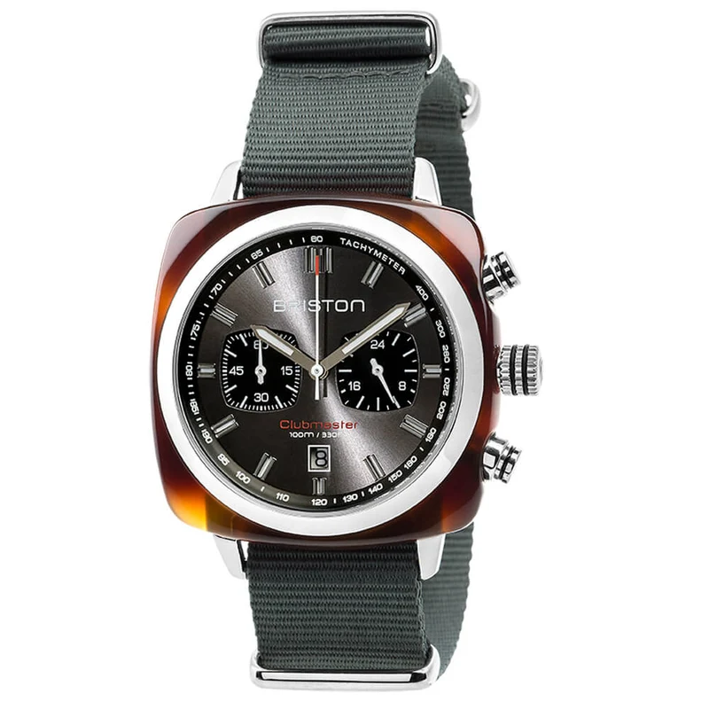 Briston Clubmaster Sport - Chrono - Gris