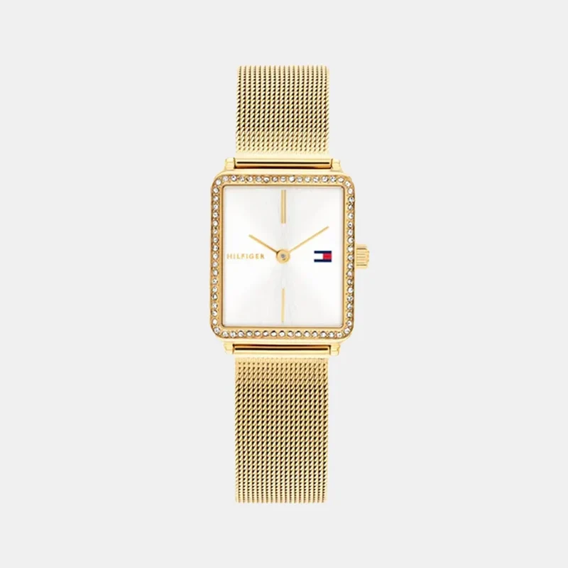 Montre TOMMY HILFIGER Femme Tea Tank en Acier Doré 1782829