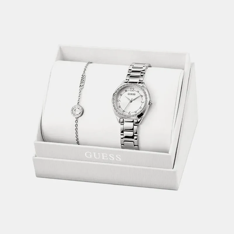 Montre GUESS Femme Coffret Montre et Bijoux JUBS05119JWRHS