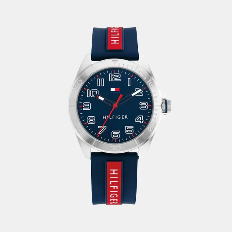 Montre TOMMY HILFIGER Boys Junior en Silicone Bleu 1720019
