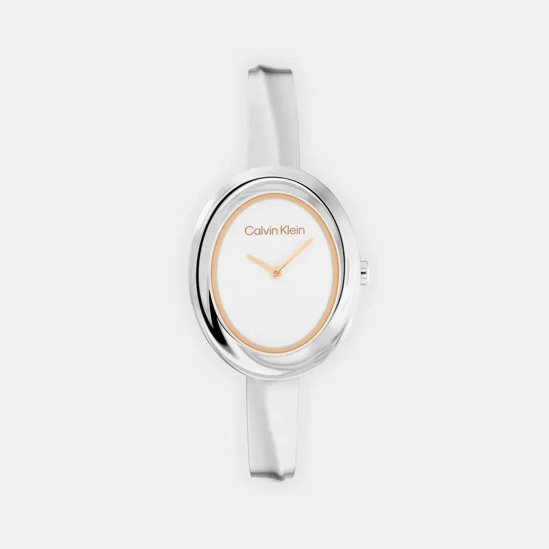 Montre CALVIN KLEIN Femme Twisted Bezel en Acier 25100055