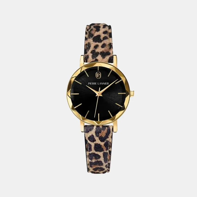 Montre PIERRE LANNIER Femme Multiples en Cuir 010P539