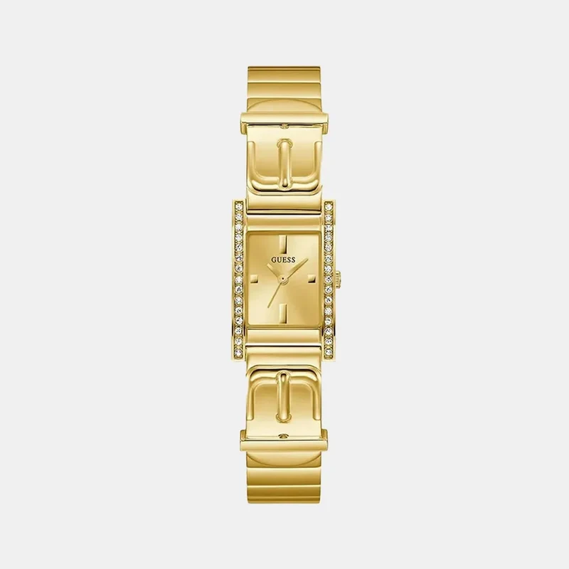 Montre GUESS Femme Sasha Champagne en Acier Doré GW0939L2