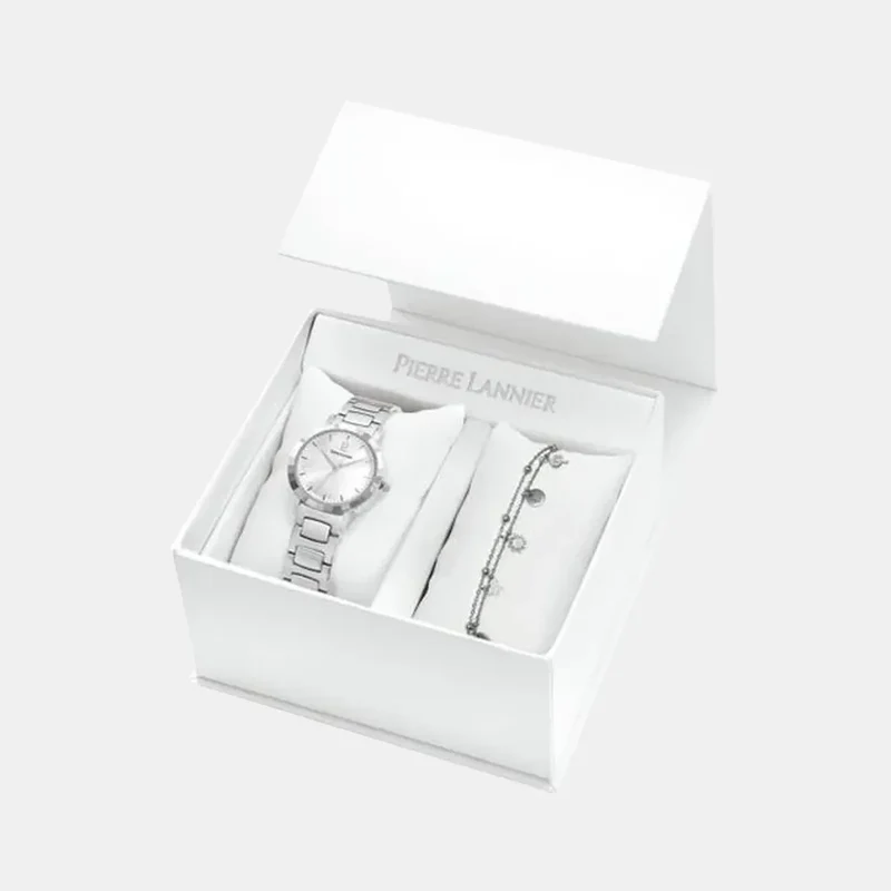 Montre PIERRE LANNIER Femme Coffret Montre et Bijoux Galiera 177H621