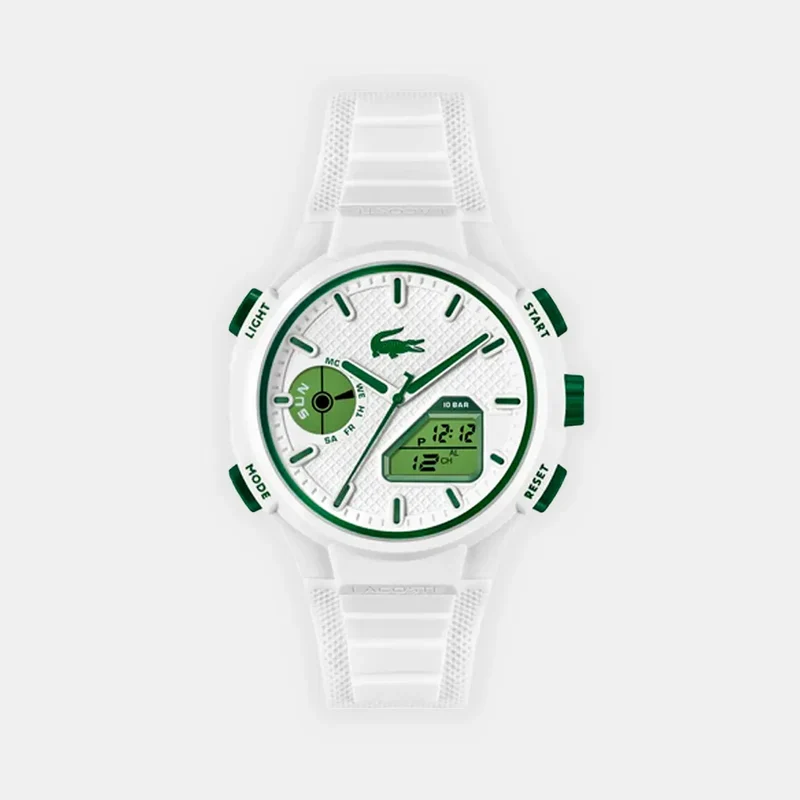 Montre LACOSTE Homme LC33 en Silicone Blanc 2011364