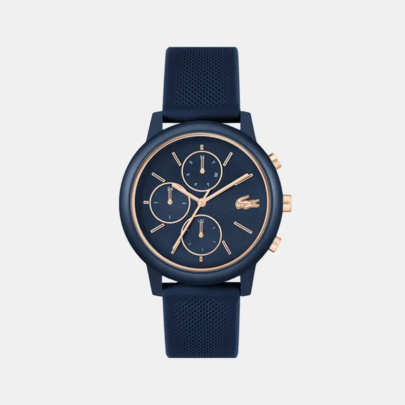Montre LACOSTE Homme 12.12 Move en Silicone Bleu 2011470
