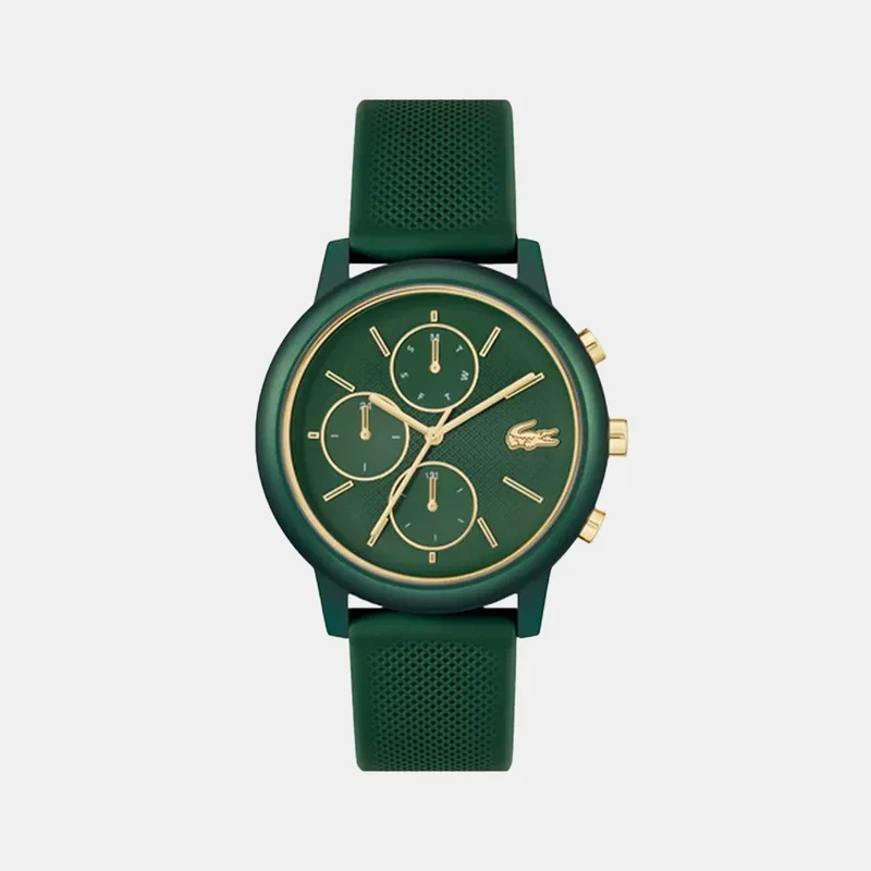 Montre LACOSTE Homme 12.12 Move en Silicone Vert 2011471