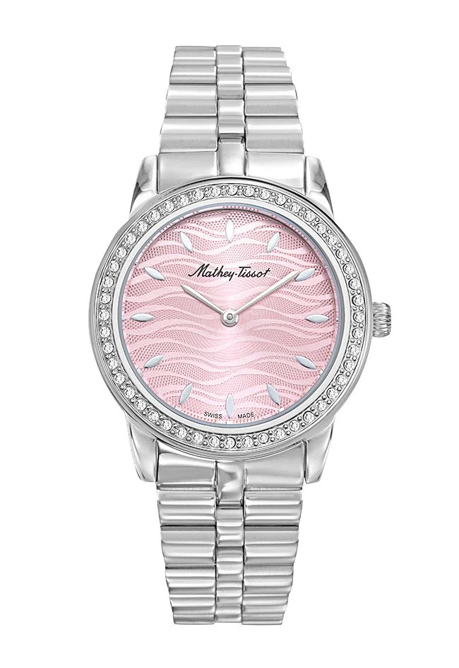 Montre Mathey-Tissot Artemis en acier inoxydable et cadran rose D10860AQPK