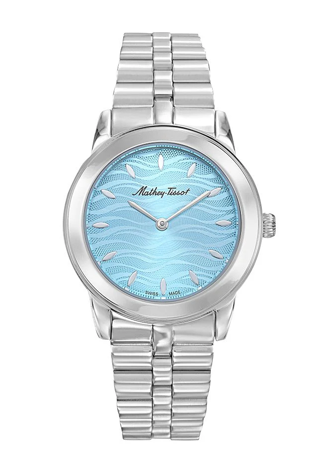 Montre Mathey-Tissot Artemis en acier inoxydable et cadran bleu D10860ABU