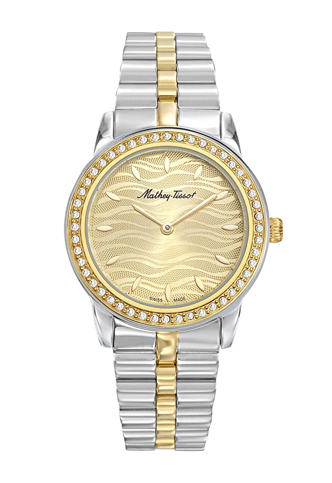 Montre Mathey-Tissot Artemis en acier inoxydable et cadran champagne D10860BQDI