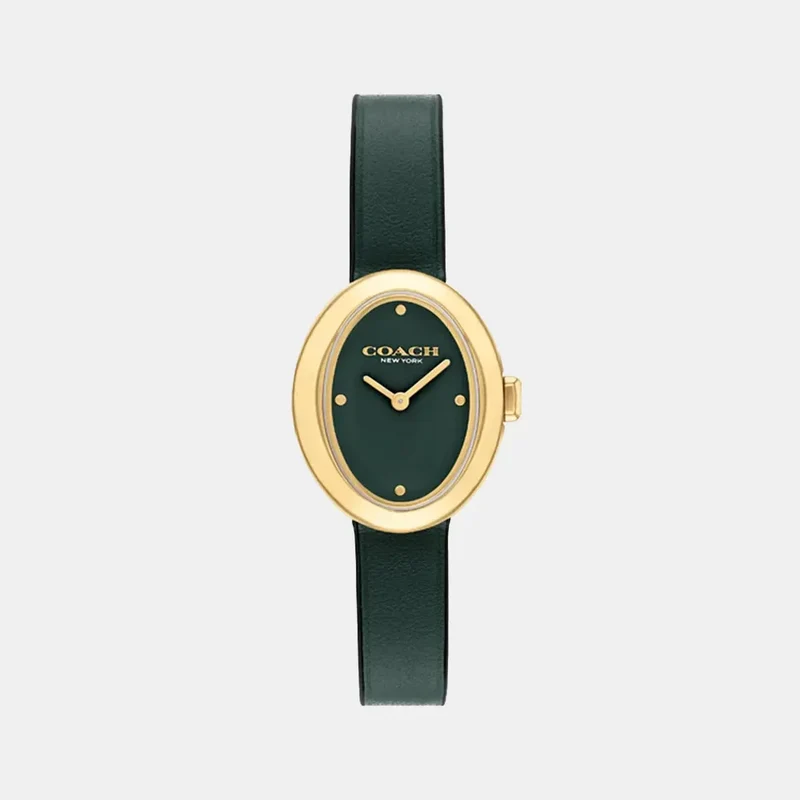 Montre COACH Femme Sammy en Cuir Vert 14504425