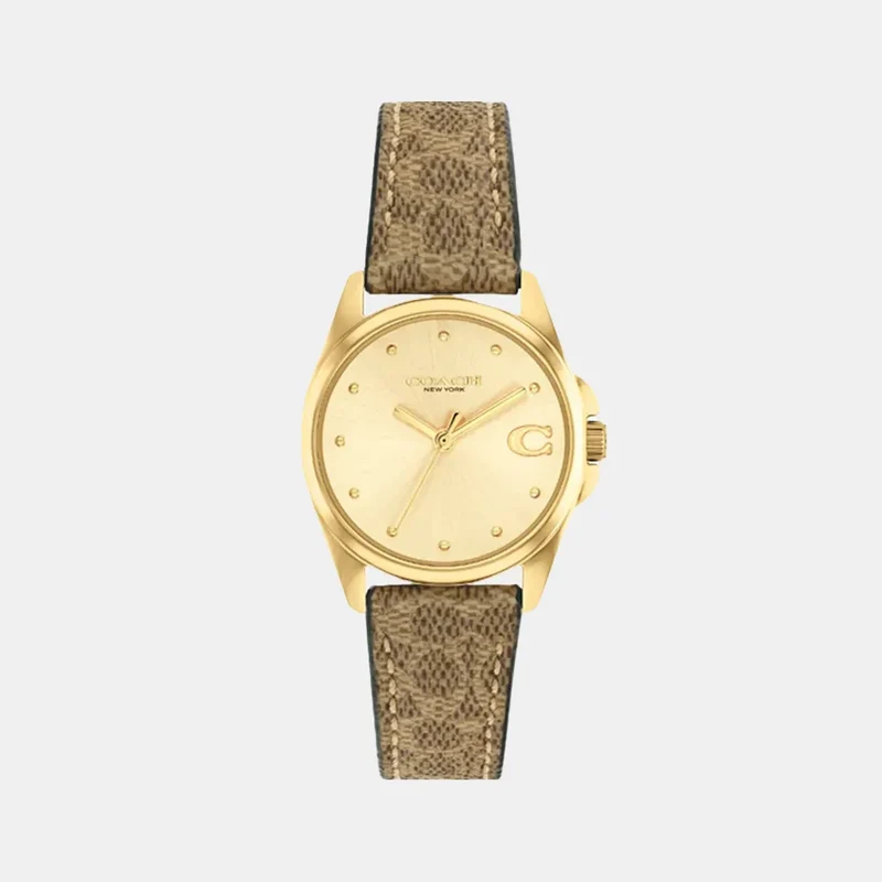 Montre COACH Femme Greyson en Cuir Marron 14504107