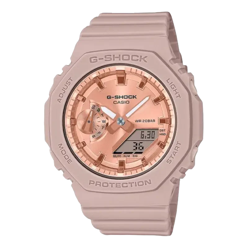Montre S-Series Pink Gold Metallic Dial GMA-S2100MD-4AER