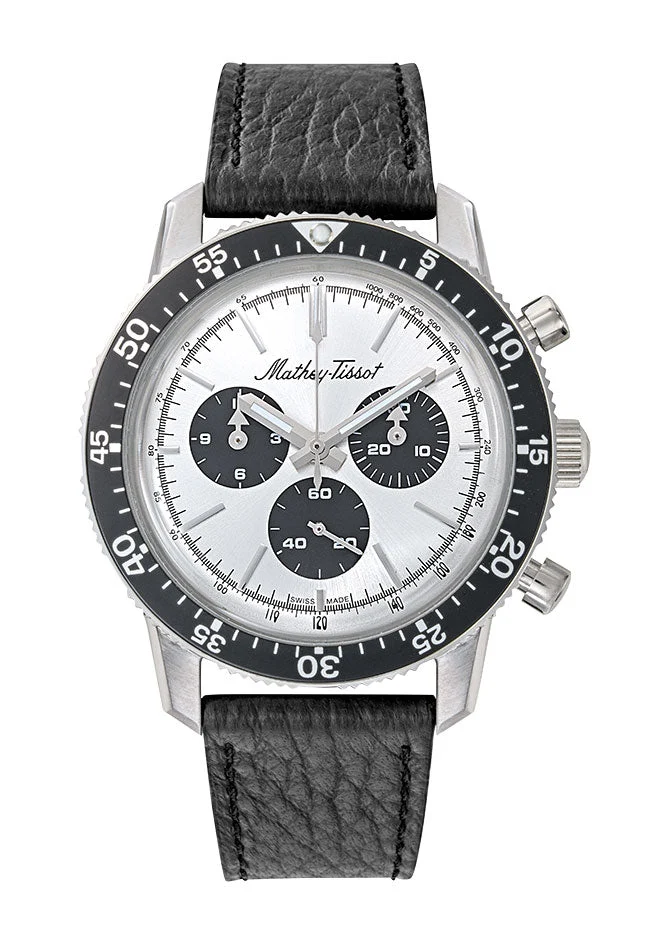 Chronographe Mathey-Tissot Cadran Argent 1968 TYPE1968SN