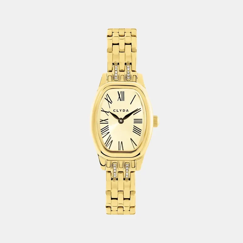 Montre CLYDA Femme Gisele en Acier Doré CLA832DDD