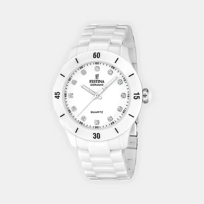 Montre FESTINA Femme Ceramic en Céramique Blanc F20720/2