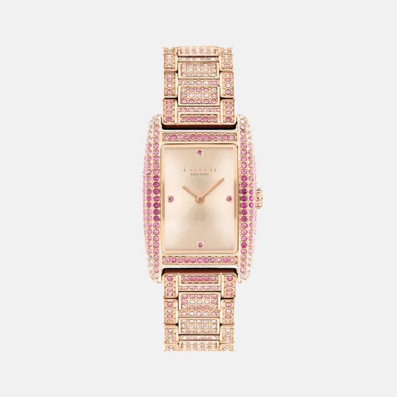Montre COACH Femme Reese en Acier Rose Doré 14504414