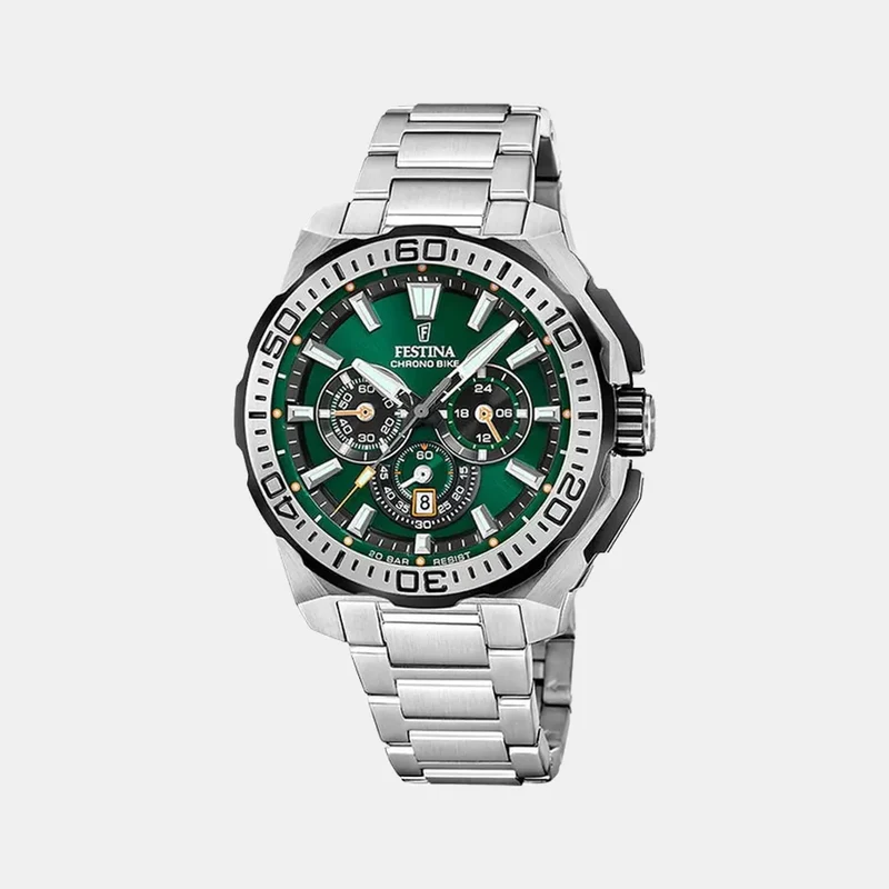Montre FESTINA Homme Chrono Bike Chronographe en Acier F20724/3