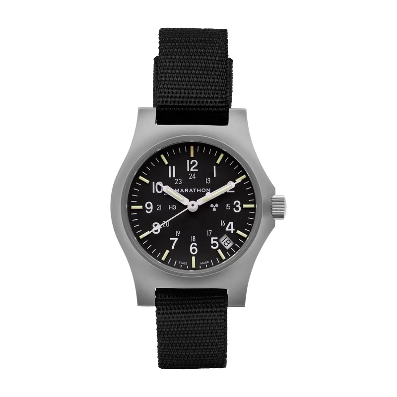 Montre d'officier Marathon 36 mm à quartz avec date (GPQ-D)