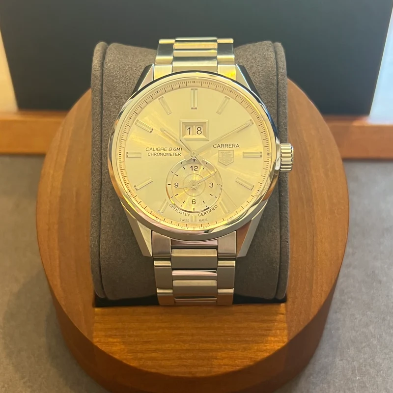 TAG Heuer Carrera Calibre 8 GMT Grande Date Coffret Complet WAR5011