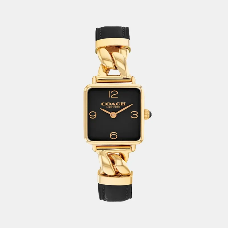 Montre COACH Femme Cass en Acier et Cuir 14504356