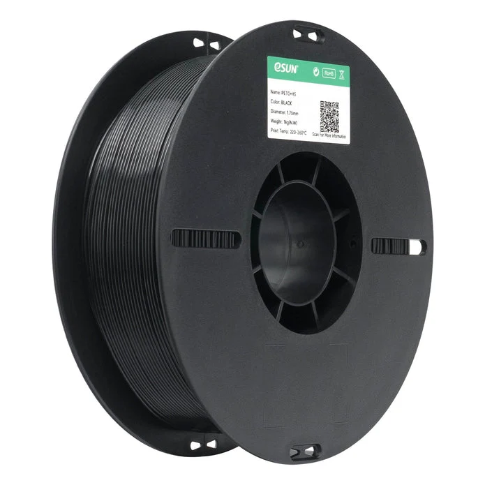 eSun PETG+HS High Speed 3D Print Filament 1.75mm 1kg - Black