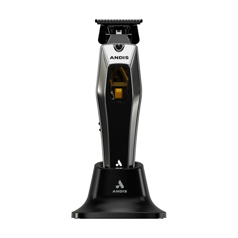 ANDIS Recon Linear Motor Trimmer Black Chrome 8500SPM DLC Blade 2 Hours