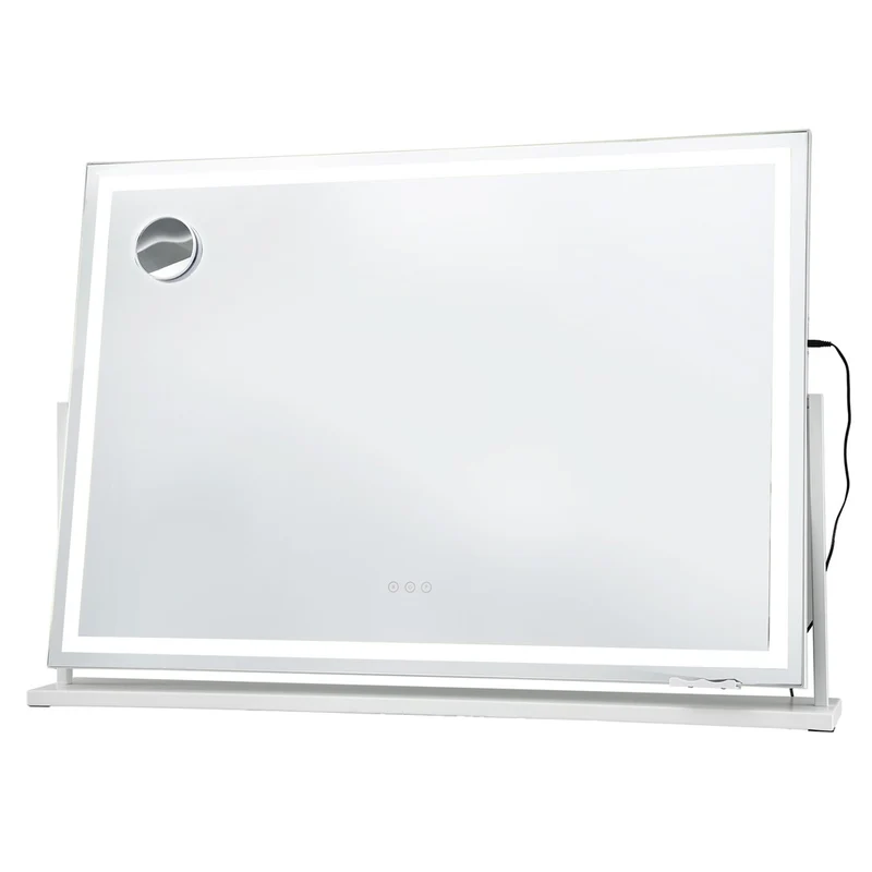 Embellir 100x70cm Makeup Mirror 360 degree Rotatable Vanity Mirror 10x magnifing