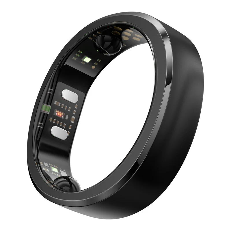 RingConn Gen 3 Smart Ring - Size 15 (Matte Black)