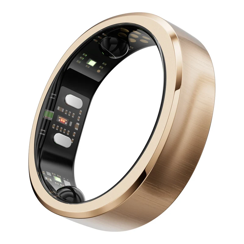 RingConn Gen 3 Smart Ring - Size 8 (Brushed Rose Gold)