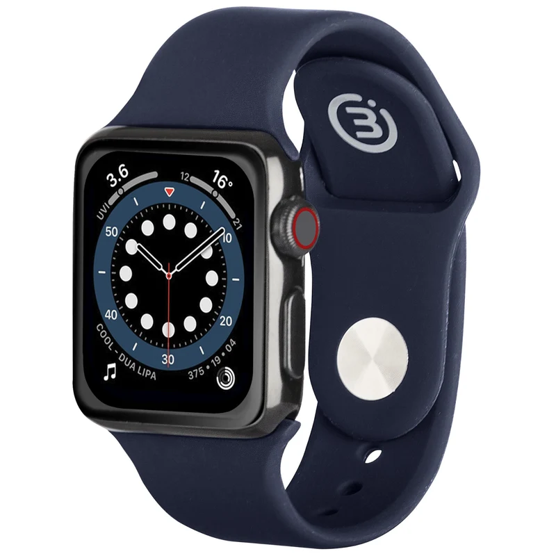 3sixT Silicone Band for Apple Watch [42/44mm] (Blue)