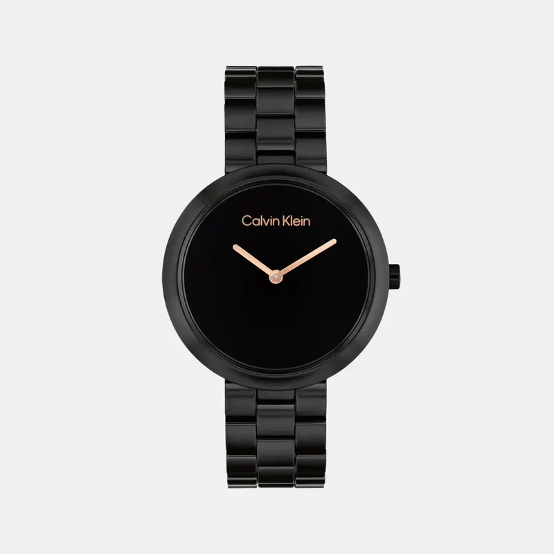 Montre CALVIN KLEIN Femme en Céramique Noir 25100075