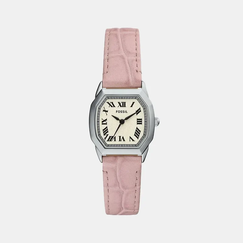 Montre FOSSIL Femme Harlow en Cuir Rose ES5406