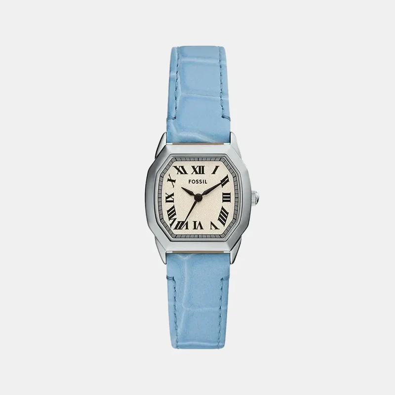 Montre FOSSIL Femme Harlow en Cuir Bleu ES5405