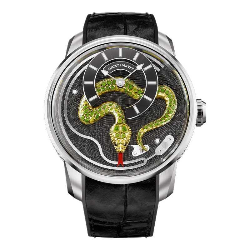 THE ENAMEL SNAKE GREEN (Edition Limitée)