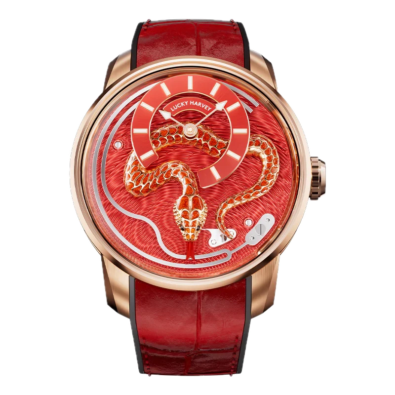 THE ENAMEL SNAKE RED (Edition Limitée)