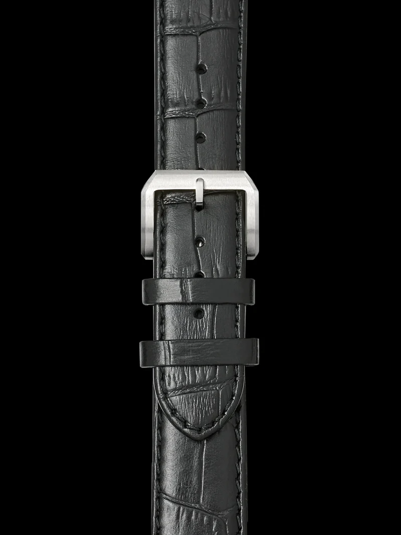 Bracelet en Cuir avec Boucle en Acier HOFFMAN