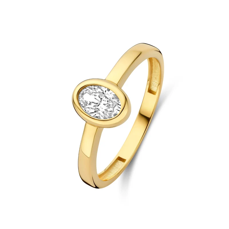 Isabel Bernard Le Marais Sophie Bague en Or 14 Carats avec Pierre de Zirconium IB330116-58