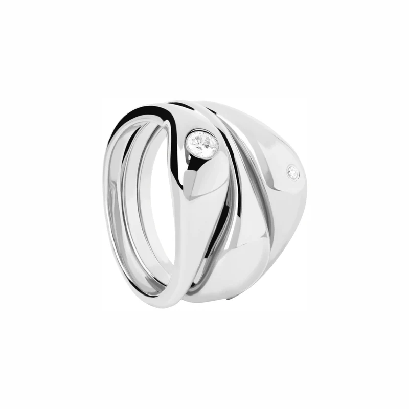 P D Paola The New Essentials Femmes Bague Argent AN02-994-10