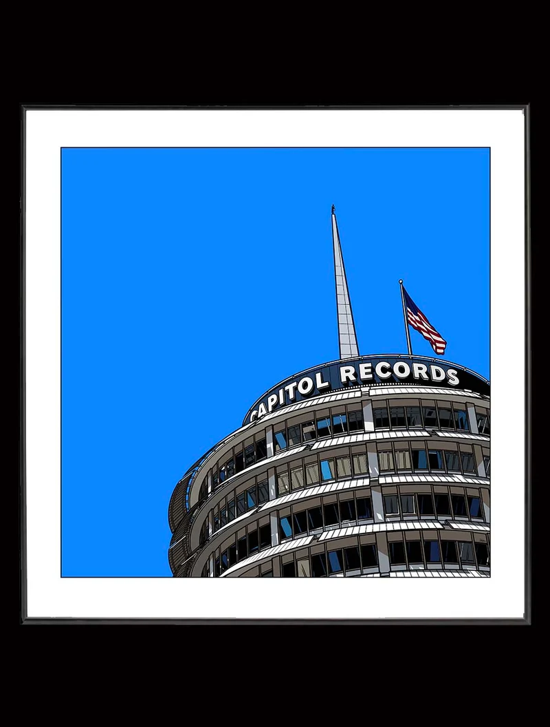 ILLUSTRATION LVUS "L.A/BTZ" - Capitol