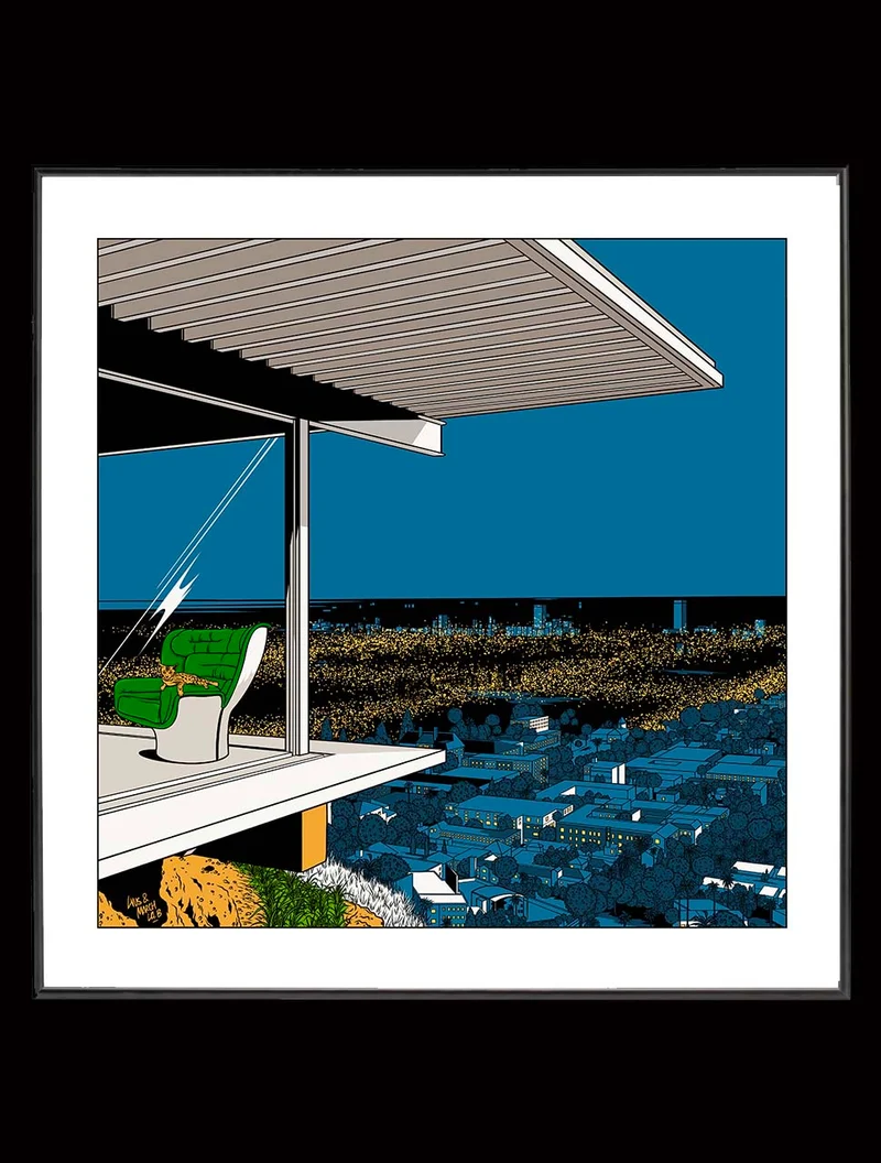 ILLUSTRATION LVUS "L.A/BTZ" - Studycase