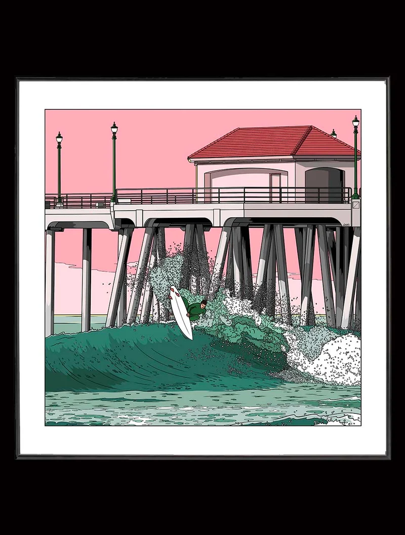 ILLUSTRATION LVUS "L.A/BTZ" - Pier